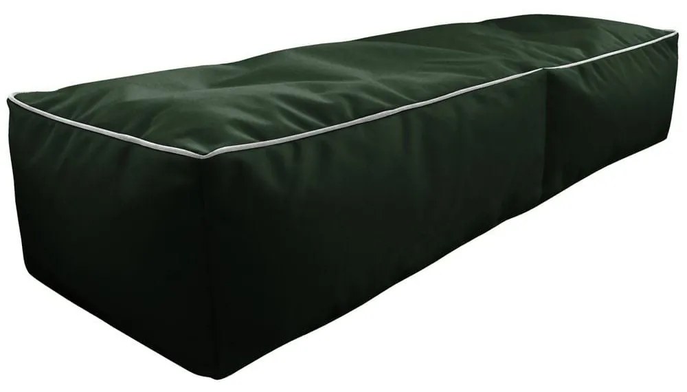 Πουφ Σκαμπό Plank Green 150X50X30