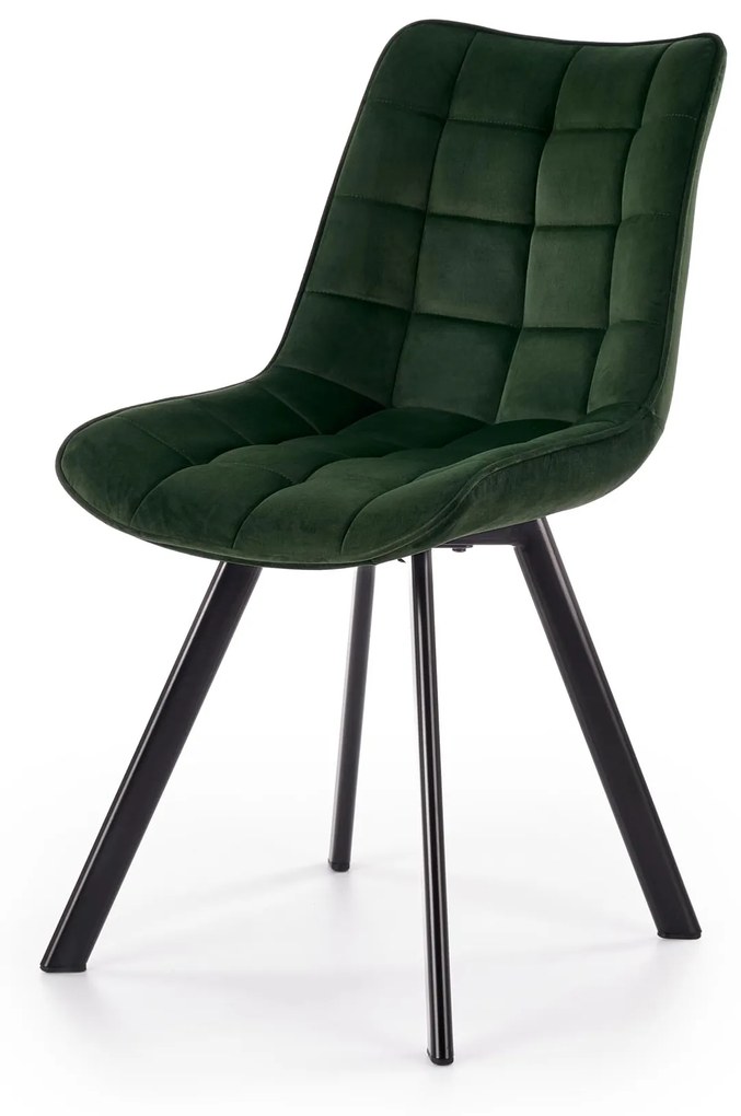 K332 chair, color: dark green DIOMMI V-CH-K/332-KR-C.ZIELONY