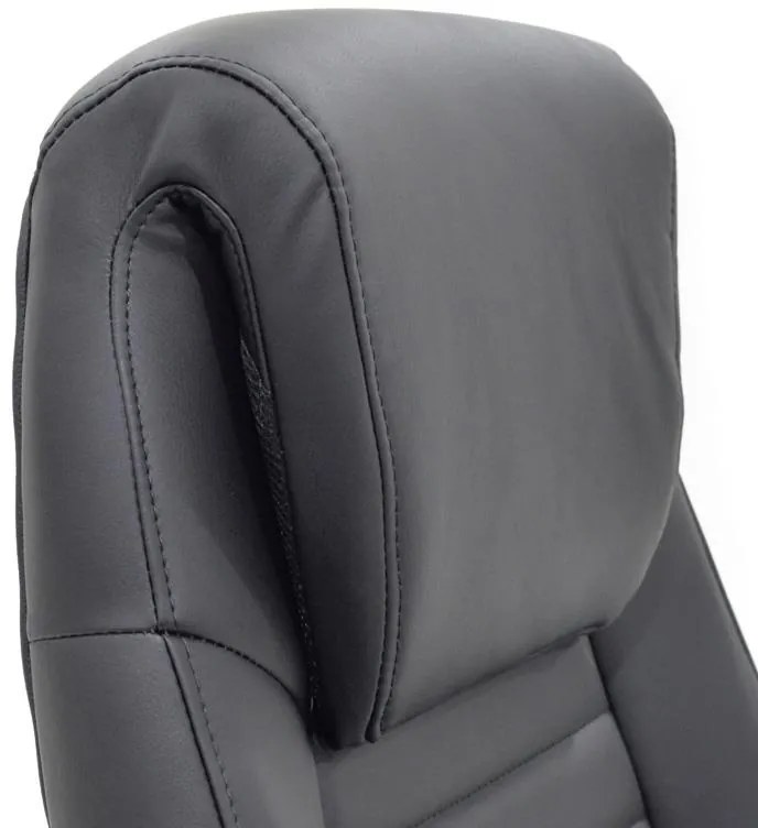 Καρέκλα γραφείου διευθυντή Sonar pu μαύρο 61x57x120 εκ.