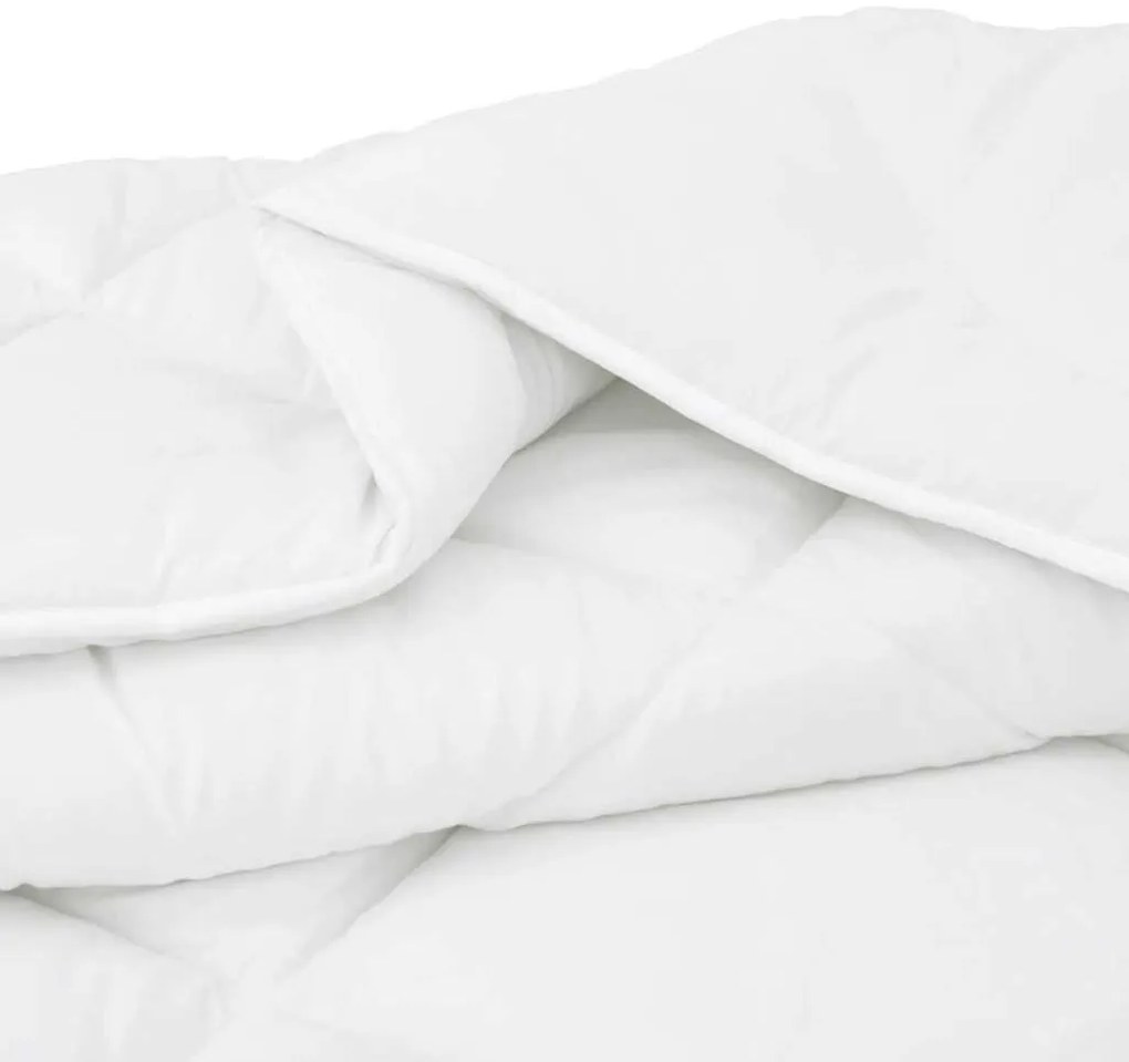 vidaXL Χειμερινό Παπλωματοθήκη Λευκό 240 x 222 x 5 εκ. Πολυεστέρας