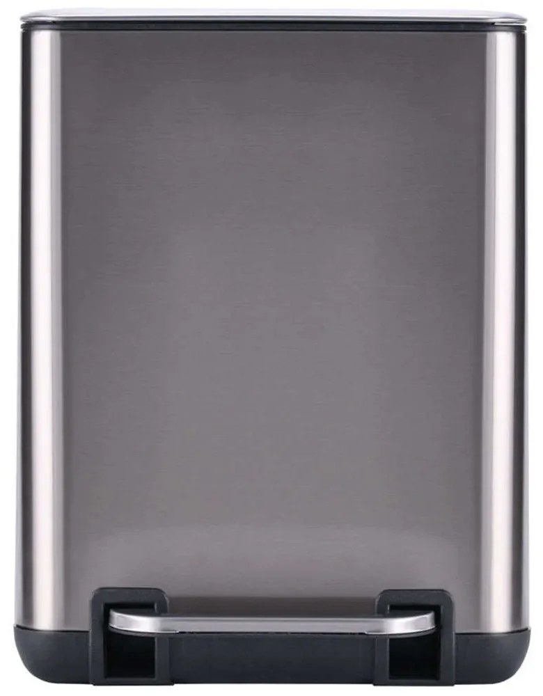 Κάδος Απορριμμάτων Cubic Soft Close 02-20934 24,1x21,3x31,6cm 6lt Inox Estia Ανοξείδωτο Ατσάλι