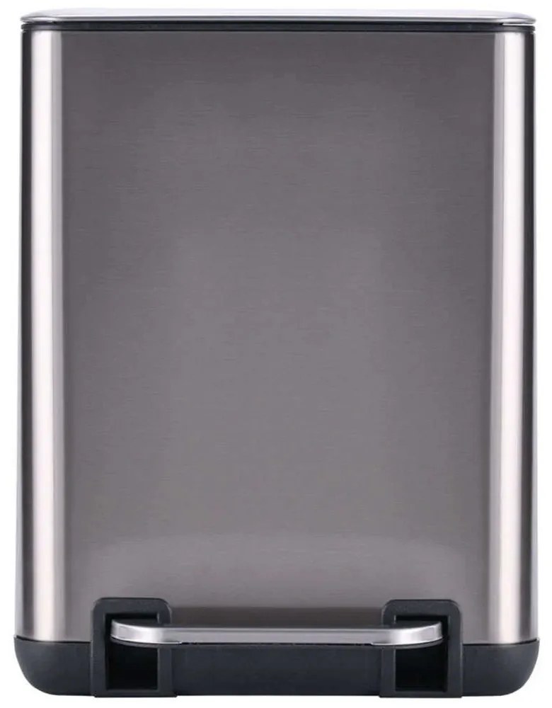 Κάδος Απορριμμάτων Cubic Soft Close 02-20934 24,1x21,3x31,6cm 6lt Inox Estia Stainless Steel