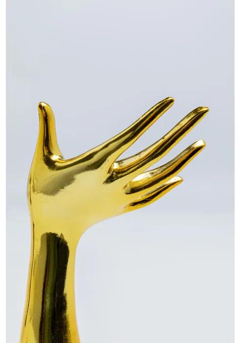 Διακοσμητικό Χέρι Κοσμηματοθήκη Χρυσό 44690x44686x20εκ - Χρυσό