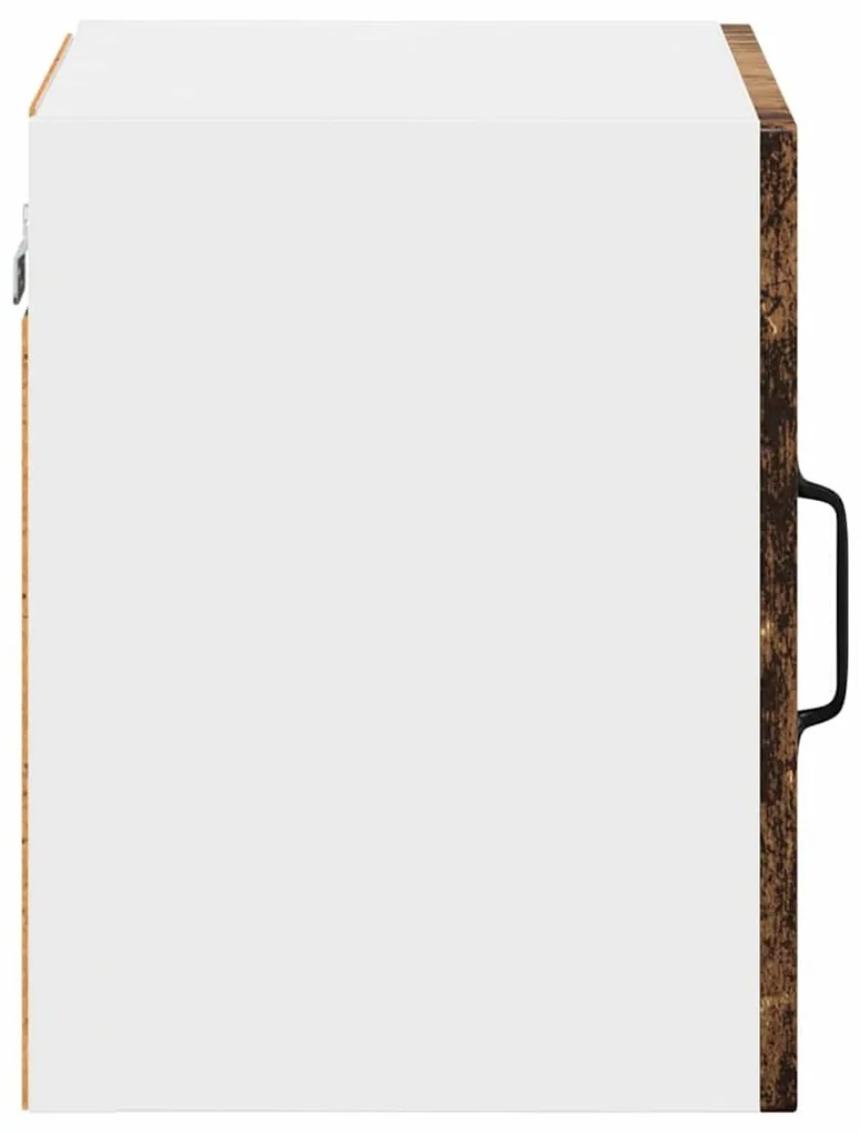 vidaXL Κρεμαστό ντουλάπι κουζίνας με ράφι Παλιό Ξύλο 40 x 31 x 40 εκ.