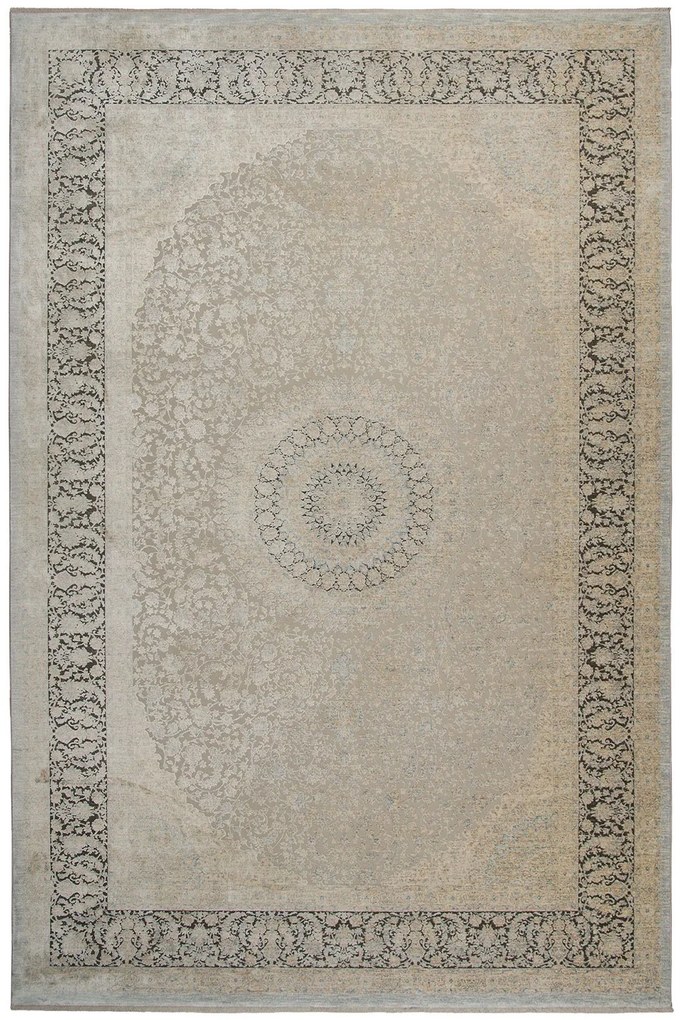 Χαλί Naf Naf Eden 75511 095 Grey-Beige Βιοκαρπέτ 200X300cm