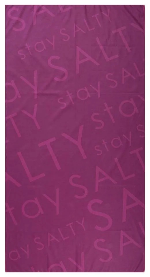 Πετσέτα Θαλάσσης Παιδική Stay Salty Fuchsia Nef-Nef Θαλάσσης 75x150cm Microfiber