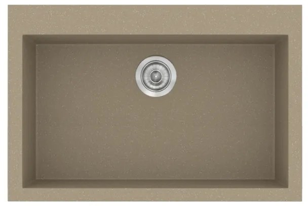 Sanitec Classic 338 Granite Taupe Ένθετος Νεροχύτης 70cm