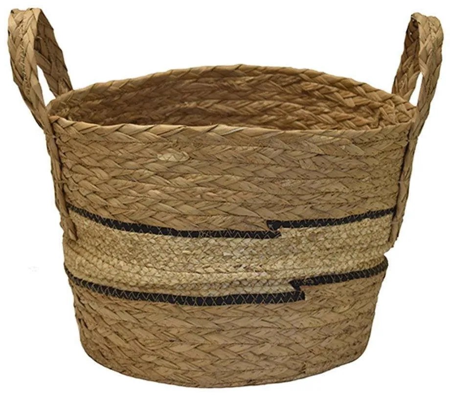 Καλάθι Ψάθινο 00.06.67538 34x28cm Natural-Ecru Mat