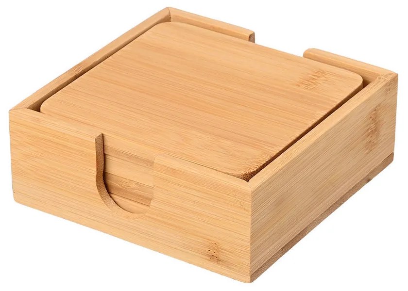 Σουβέρ (Σετ 4τμχ) Estia Bamboo Essentials 01-19723