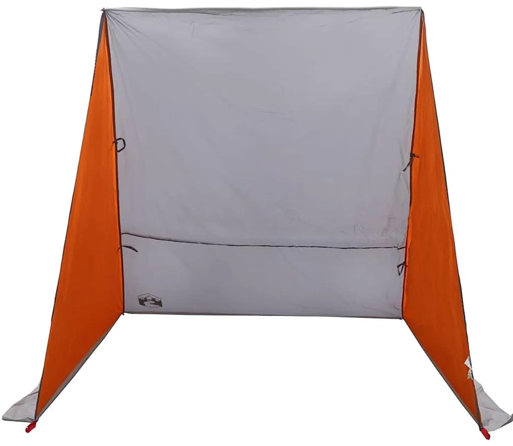 vidaXL Σκηνή για πόρτ μπαγκάζ Γκρι και Πορτοκαλί 190 x 150 x 185 εκ