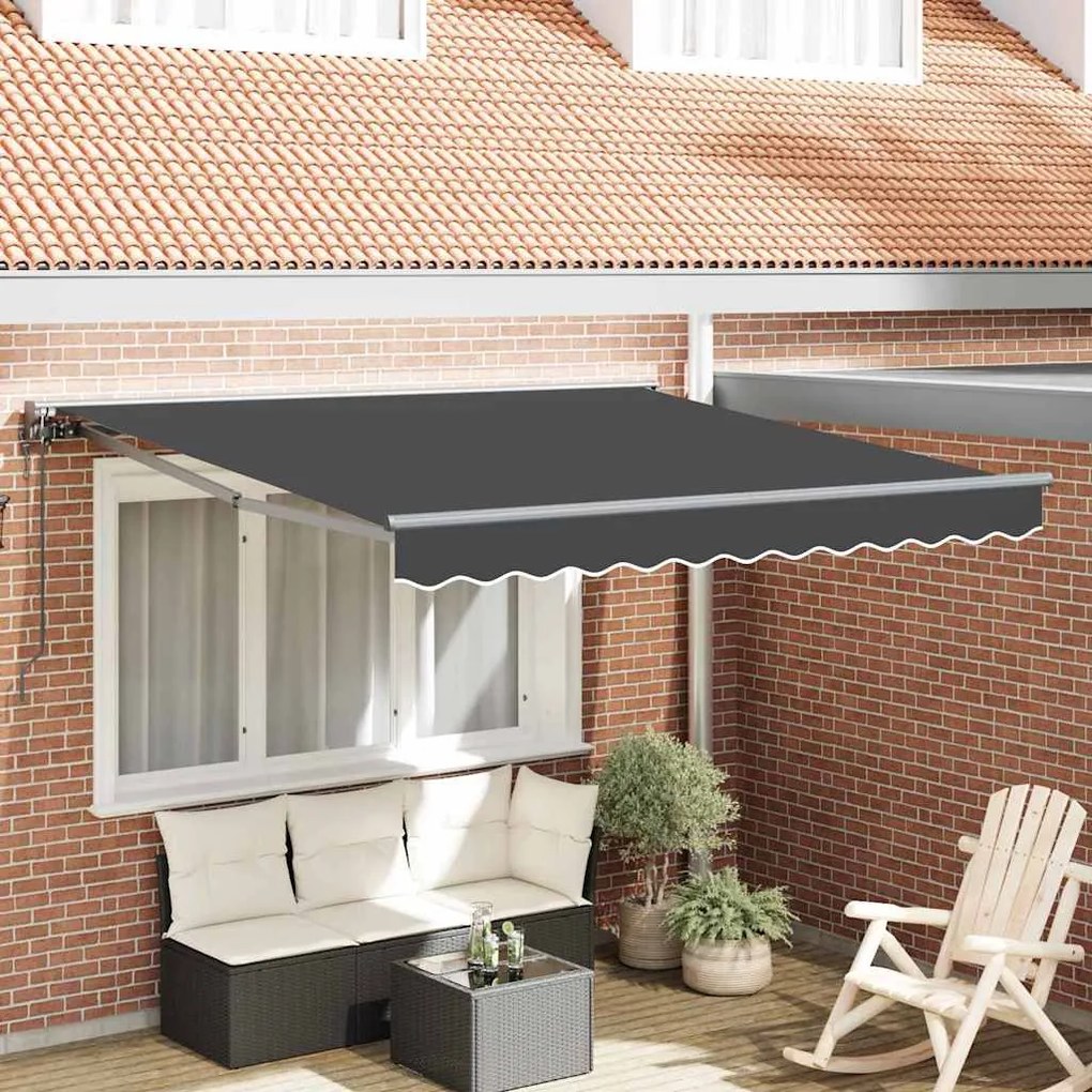 vidaXL Σκηνίτσα Αναδιπλούμενη Ανθρακί 300x250 εκ. ύφασμα