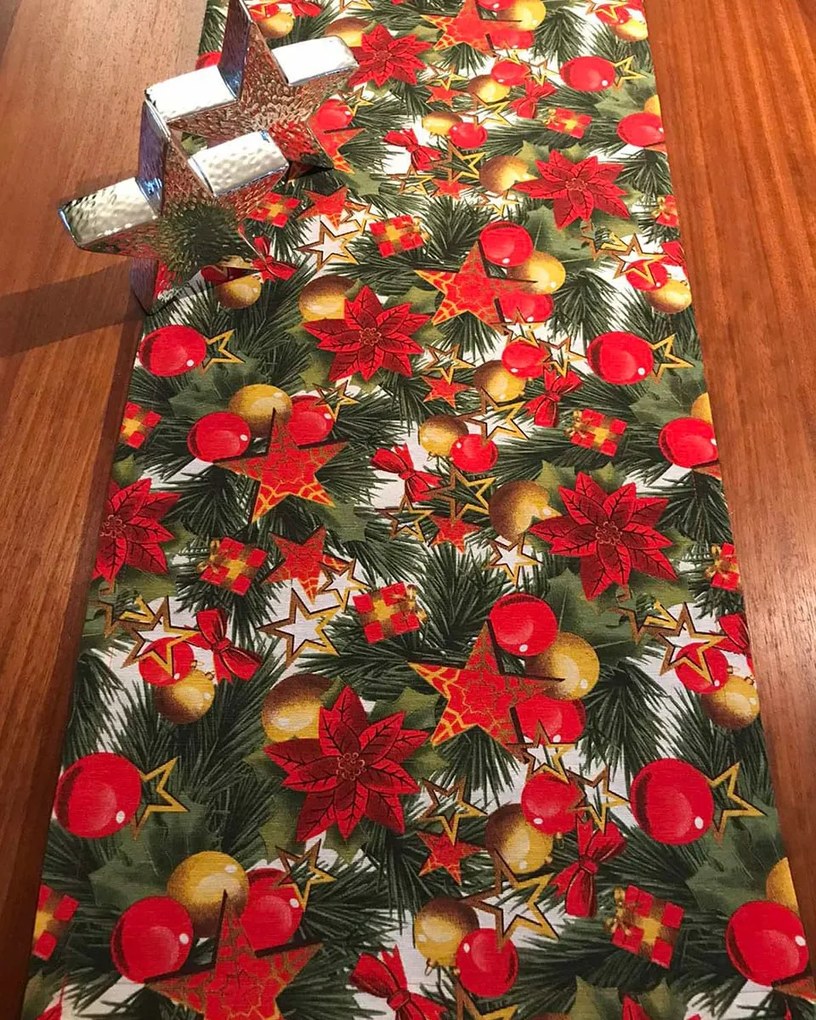 Τραβέρσα Λονέτα Christmas Garland 40x170cm Τραβέρσα (40x170cm) Multi