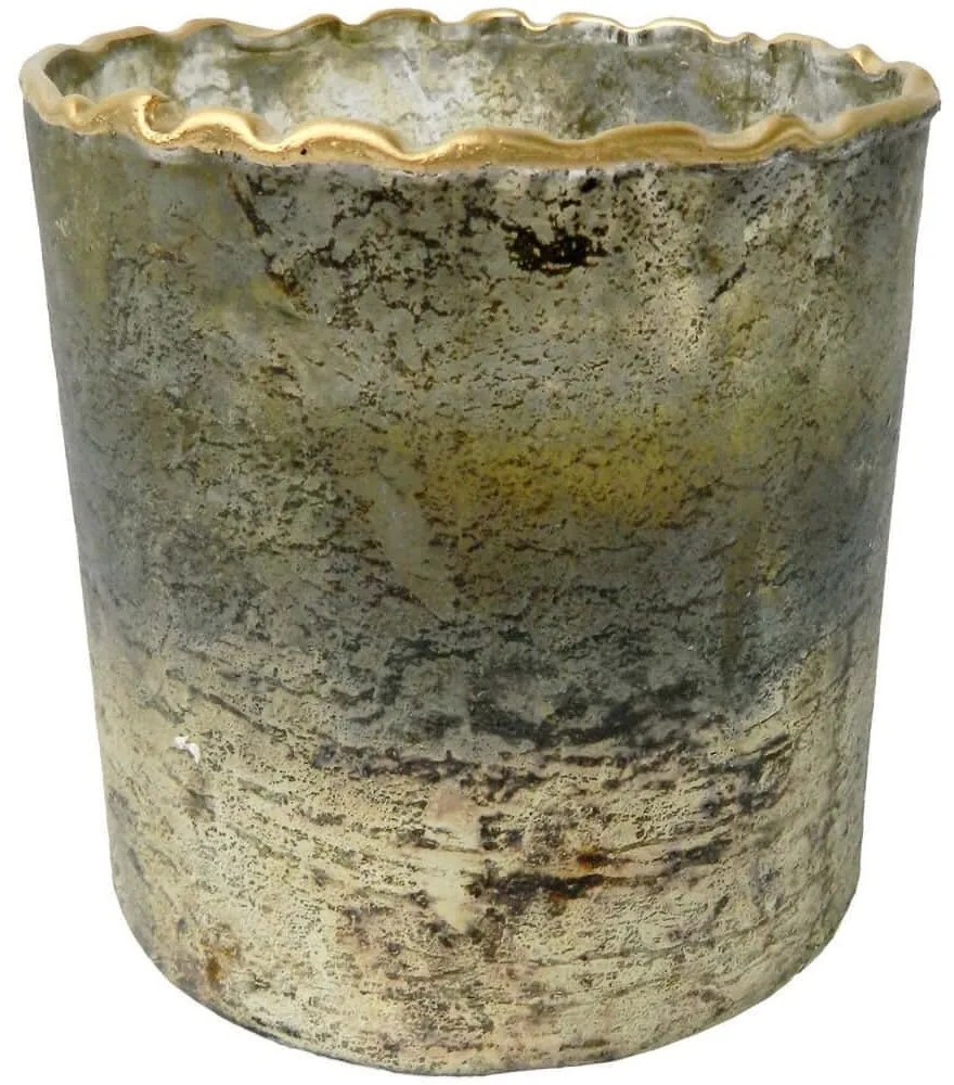 Κερί Σόγιας Σε Δοχείο 77221 10,2x10,2x10,2cm Multi Artekko Soy Wax