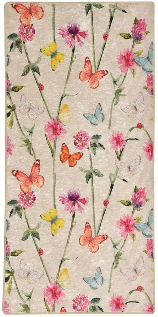 Χαλί Butterfly 882CHL1211 Beige-Multi Conceptum Hypnose 100X300cm
