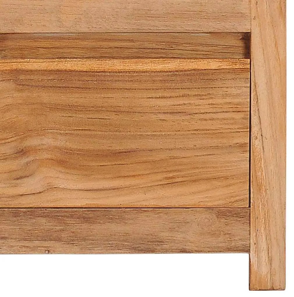 vidaXL Έπιπλο Τηλεόρασης 100 x 30 x 35 εκ. από Μασίφ Ξύλο Teak