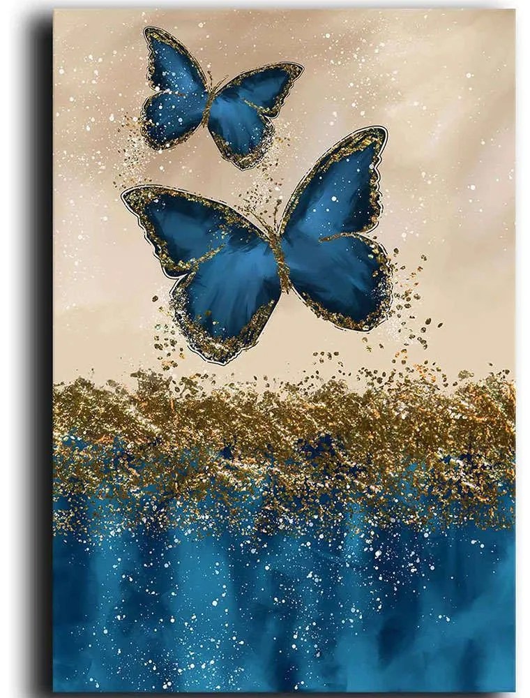 Πίνακας Καμβάς 895FNA1197 70x100cm Multi Wallity Vertical Ξύλο, Καμβάς