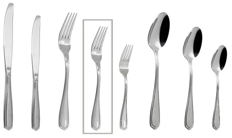 Πιρούνι Φρούτου Empire 18.3cm 18/0 Gys206K12 Silver Espiel Stainless Steel
