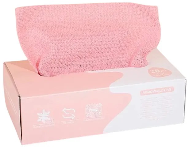 Πανάκια καθαρισμού μικροϊνών 20τμχ - Removable microfober rags cleaning cloths 20pcs