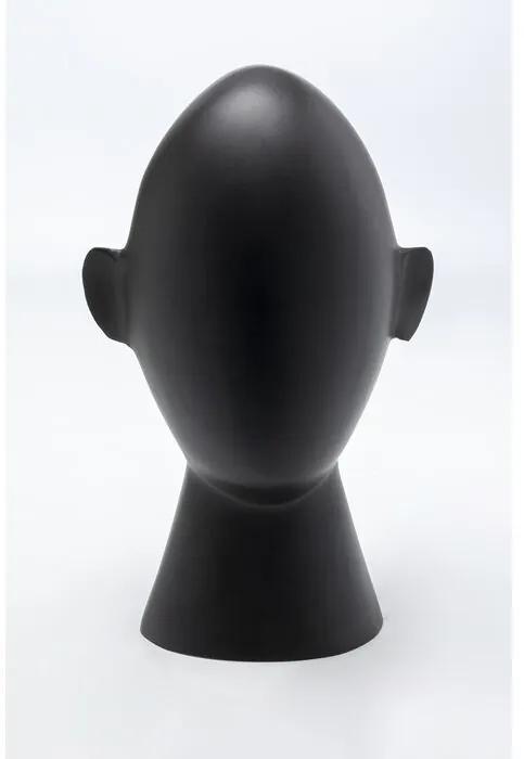 Διακοσμητικό Επιτραπέζιο Abstract Face Μαύρο 21x34 εκ. - Μαύρο