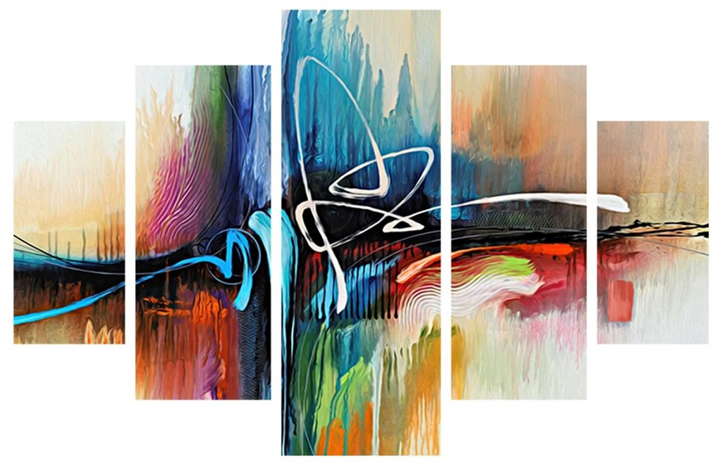 ΠΙΝΑΚΑΣ ΠΕΝΤΑΠΤΥΧΟ MDF 82Χ56x3 HM7207.02