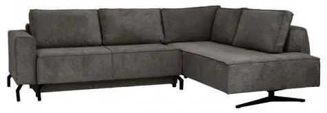 ΓΩΝΙΑΚΟΣ ΚΑΝΑΠΕΣ Fylliana Madrid ΓΚΡΙ ΧΡΩΜΑ 290x210x110εκ 880-225-050