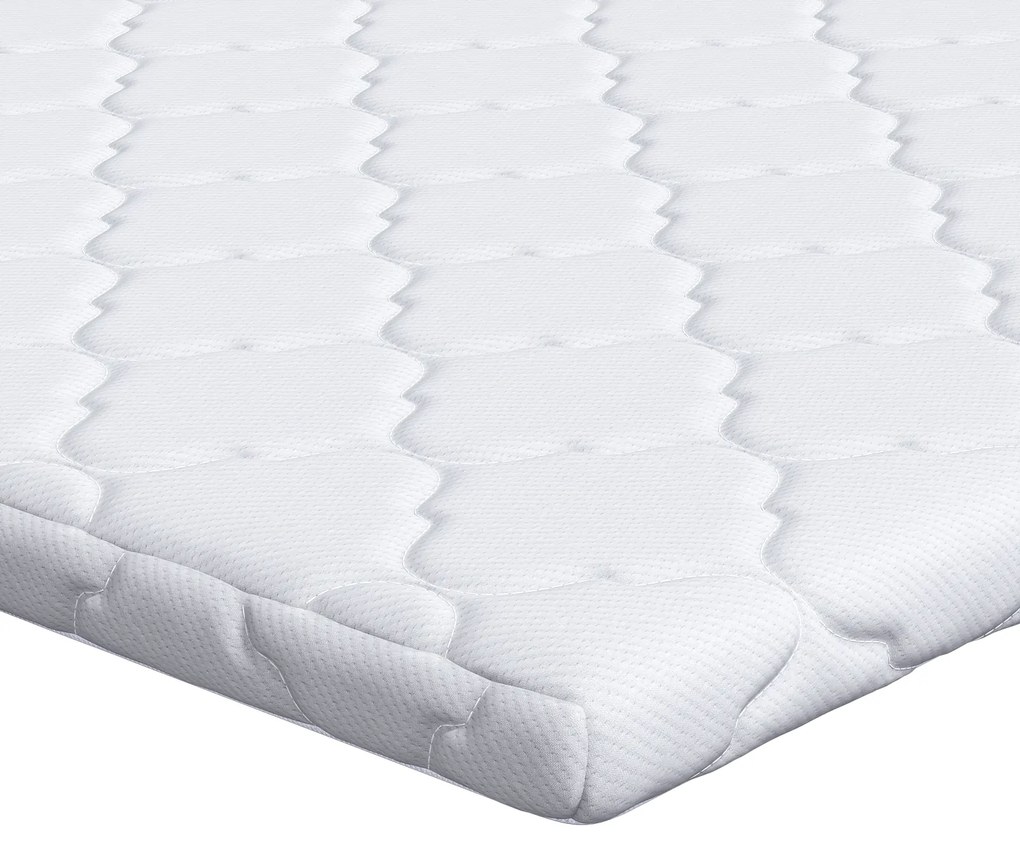 vidaXL Στρώματα Λευκό 180 x 200 cm Πολυεστέρας χωρίς κόλλα