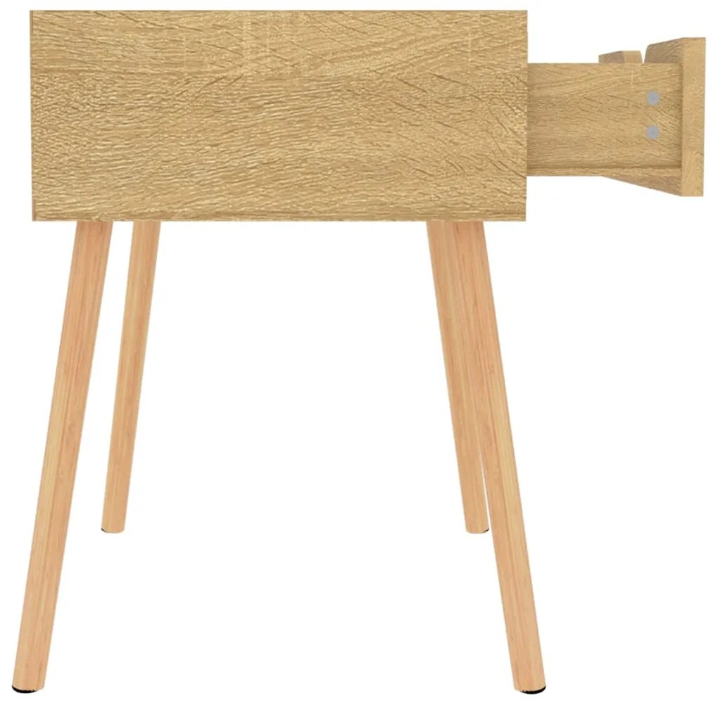 vidaXL Κομοδίνο Sonoma Δρυς 40 x 40 x 56 εκ. από Επεξεργασμένο Ξύλο