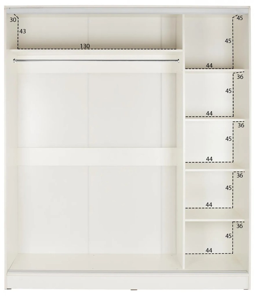 ΝΤΟΥΛΑΠΑ ΣΥΡΟΜΕΝΗ ADLER ΜΕΛΑΜΙΝΗΣ 120x60x220Yεκ. ΔΙΦΥΛΛΗ ΛΕΥΚΗ ΜΕ ΚΑΘΡΕΠΤΗ