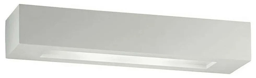 Φωτιστικό Τοίχου - Απλίκα Candida I-CANDIDA-L-AP 2xE14 13W 45x9x7cm White Intec Plaster