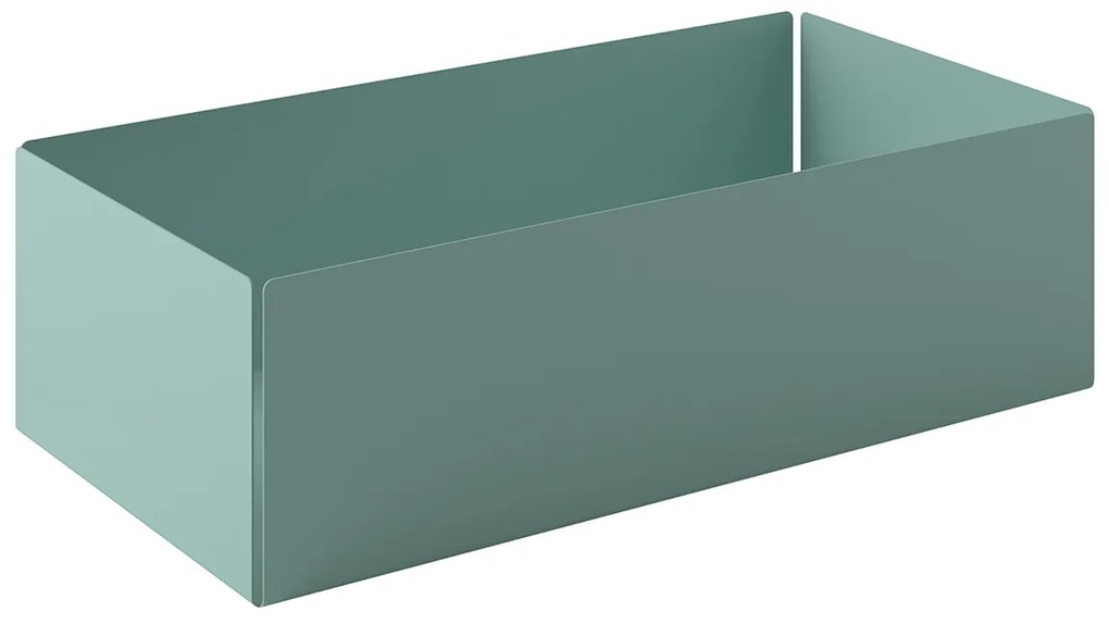 Κουτί Αποθήκευσης (25x7.5x13) Pam &amp; Co 119-913 Matt Turquoise