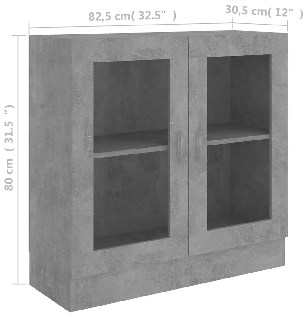 ΒΙΤΡΙΝΑ ΓΚΡΙ ΤΟΥ ΣΚΥΡΟΔΕΜΑΤΟΣ 82,5 X 30,5 X 80 ΕΚ. ΜΟΡΙΟΣΑΝΙΔΑ 802745