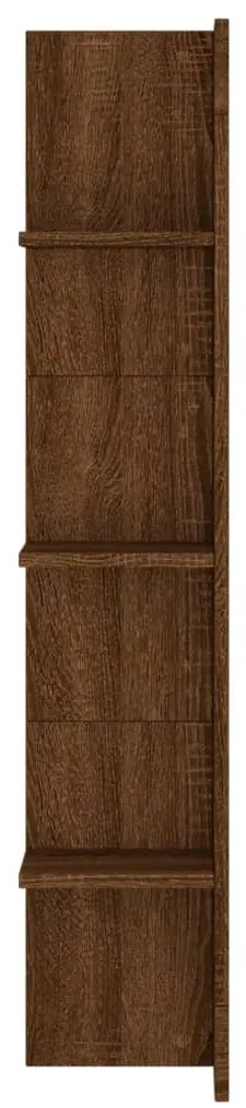 vidaXL Έπιπλο Τηλεόρασης Καφέ Δρυς 152x22x113 εκ. Επεξ. Ξύλο
