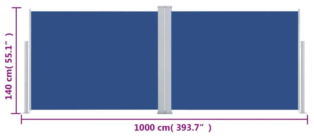 ΣΚΙΑΣΤΡΟ ΠΛΑΪΝΟ ΣΥΡΟΜΕΝΟ ΜΠΛΕ 140 X 1000 ΕΚ. 48488