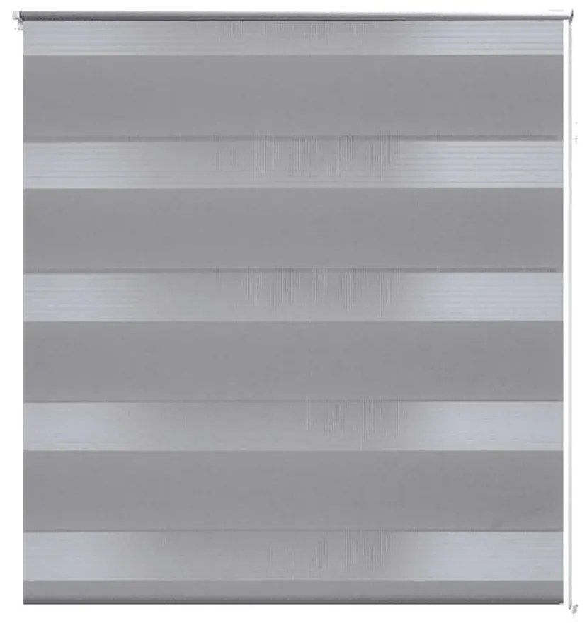 vidaXL Ρόλερ Zebra Γκρι 70 x 120cm