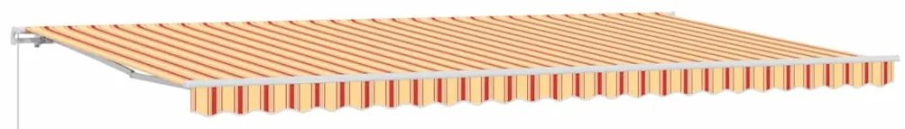 vidaXL Σκηνίτσα Αναδιπλούμενη Striped Κίτρινο, Πορτοκαλί. 600 x 300 εκ