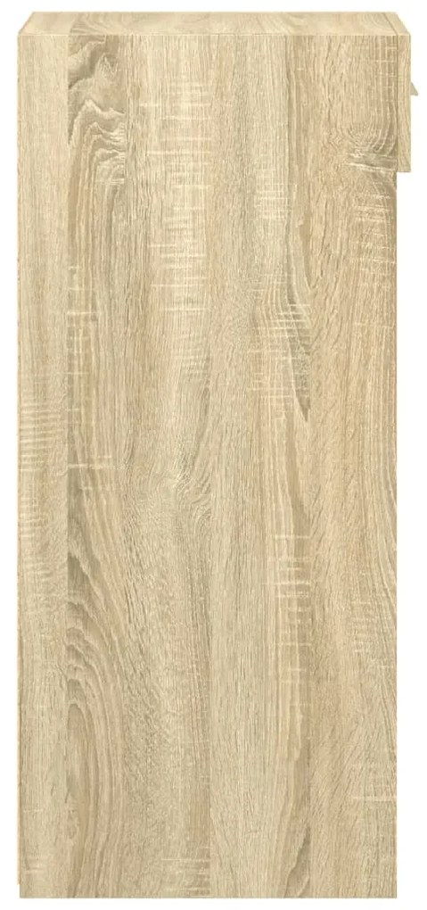 vidaXL Μπουφές Sonoma Δρυς 50x42,5x93 εκ. από Επεξεργασμένο Ξύλο