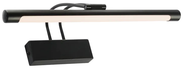 Φωτιστικό Επίτοιχο Aca PN17LEDW40BK ARIA Μαύρο Ματ (Black Mat) 3000K