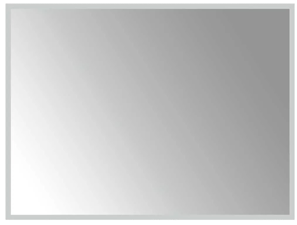 vidaXL Καθρέφτης Μπάνιου με LED 80x60 εκ.