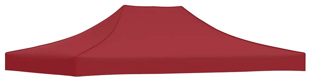 vidaXL Κάλυμμα Τέντας Εκδηλώσεων Μπορντό 4 x 3 μ. 270 γρ/μ²