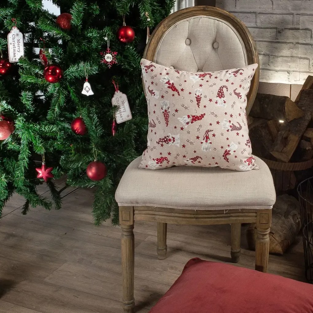 Χριστουγεννιάτικη Μαξιλαροθήκη Zermatt της Teoran Διάσταση: Μαξιλαροθήκη Zermatt - 30x50cm με γέμιση