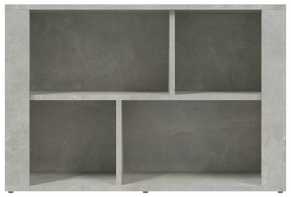 vidaXL Ντουλάπι Γκρι Σκυροδέματος 80x30x54 εκ. Επεξεργασμένο Ξύλο