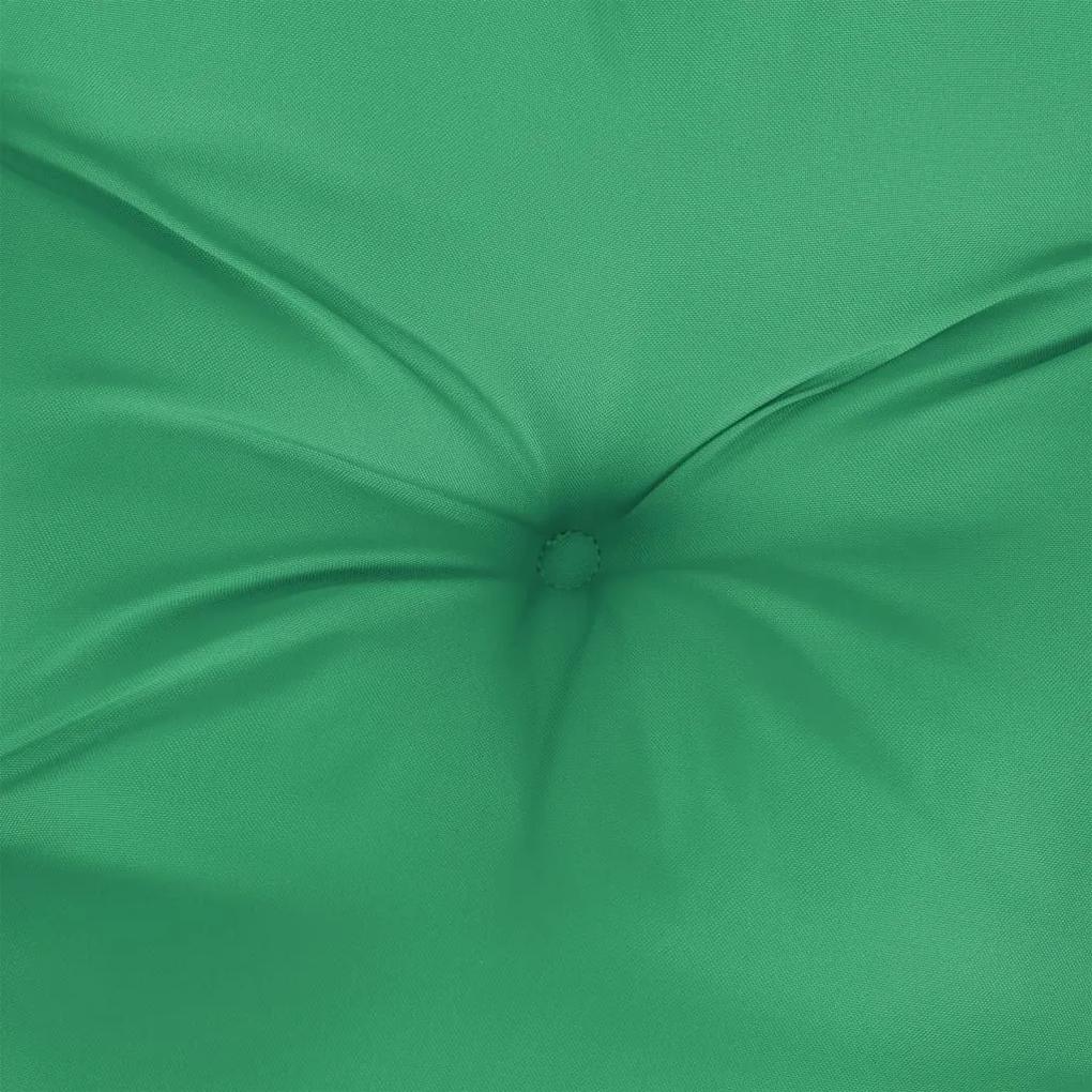Μαξιλάρι Πάγκου Κήπου Πράσινο 150x50x7 εκ. Ύφασμα Oxford - Πράσινο