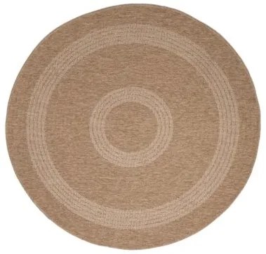 Ψάθινο Χαλί Avanos 8866 White Στρόγγυλο Round 160 x 160