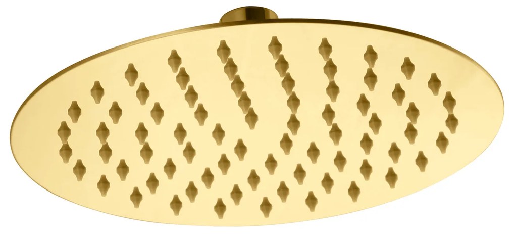 KARAG ACCESSORIES Κεφαλή ντους Χρυσή H13801-O KARAG Ø20cm KARAG-5206836065700