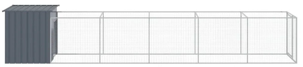 ΣΠΙΤΑΚΙ ΣΚΥΛΟΥ ΜΕ ΑΥΛΗ ΑΝΘΡΑΚΙ 110X609X110 ΕΚ. ΓΑΛΒΑΝ. ΧΑΛΥΒΑΣ 3189080