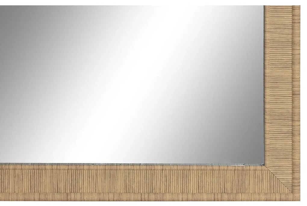 Τοίχο καθρέφτη Home ESPRIT Καφέ Φυσικό Scandi 93,5 X 2,5 X 134 cm (x2)