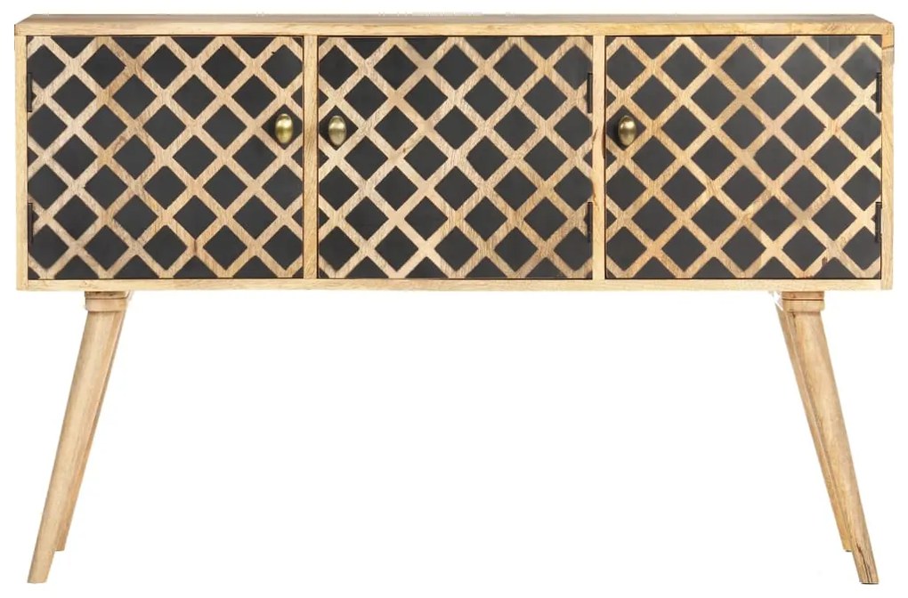 vidaXL Μπουφές 118 x 35 x 75 εκ. από Μασίφ Ξύλο Μάνγκο
