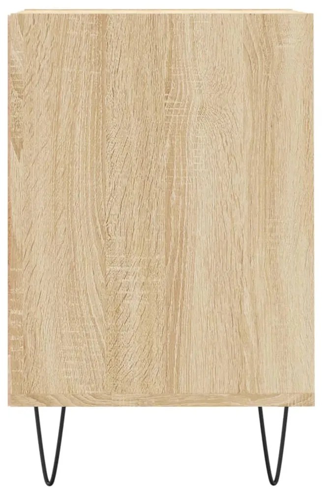 vidaXL Έπιπλο Τηλεόρασης Sonoma Δρυς 100x35x55 εκ. Επεξ. Ξύλο
