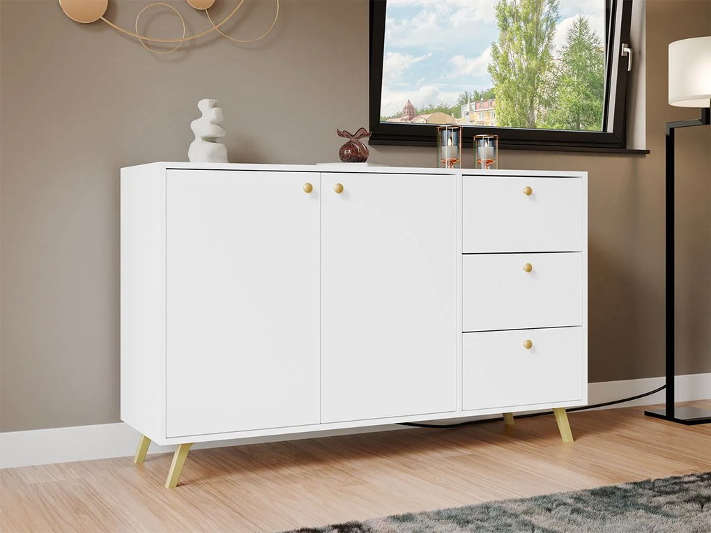 Συρταριέρα Siena 2D3S-Leuko