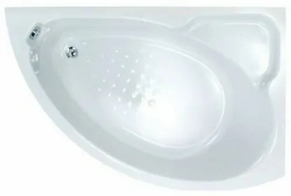SANITEC 568 Lydia R Γωνιακή Μπανιέρα Δεξιάς Τοποθέτησης Ακρυλική 165x100cm